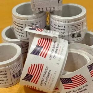 Forever Stamps 2025 ten roll 10 roll = 1000 pcs